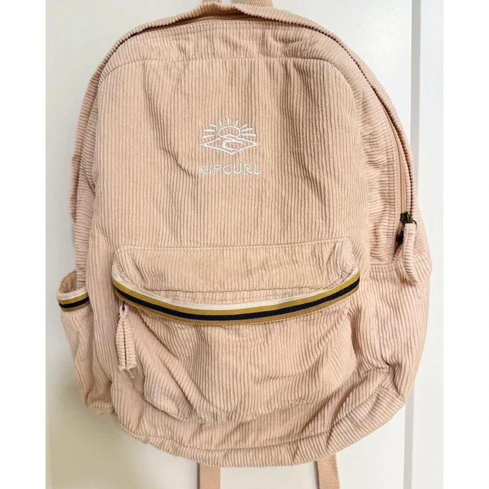 Rip Curl School Youth Backpack Corduroy Peach Pink